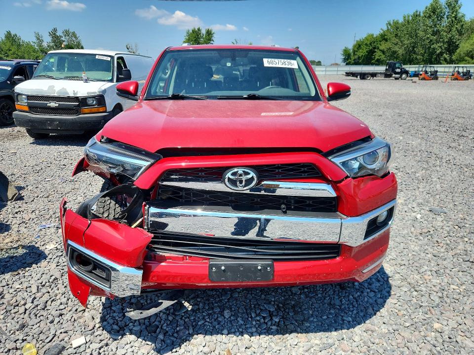 Продажа на аукционе авто 2018 Toyota 4runner, vin: JTEBU5JR9J5566259, номер лота: 60575836