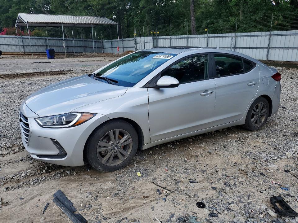 2018 Hyundai Elantra მანქანა იყიდება აუქციონზე, vin: 5NPD84LFXJH387890, აუქციონის ნომერი: 61417486