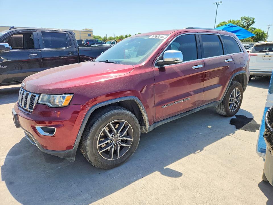 59399516 :رقم المزاد ، 1C4RJFBG5MC549828 vin ، 2021 Jeep Grand Cherokee مزاد بيع