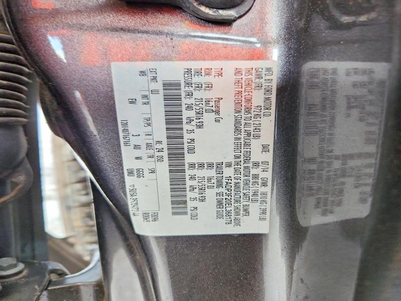 61541016 :رقم المزاد ، 1FADP3F20EL368178 vin ، 2014 Ford Focus مزاد بيع