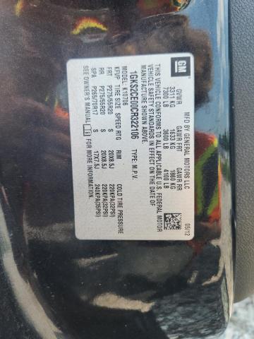 59827976 :رقم المزاد ، 1GKS2CE00CR322106 vin ، 2012 Gmc Yukon مزاد بيع