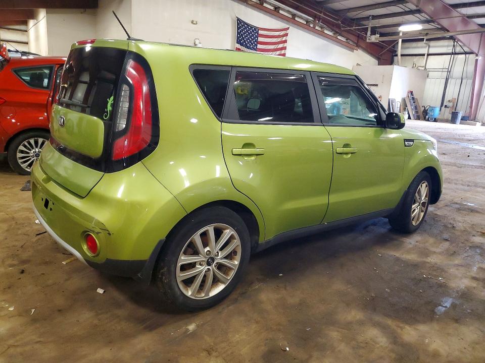 2018 Kia Soul მანქანა იყიდება აუქციონზე, vin: KNDJP3A53J7892569, აუქციონის ნომერი: 62580676