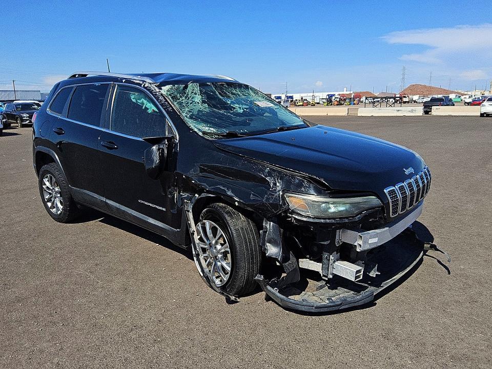 Продаж на аукціоні авто 2019 Jeep Cherokee, vin: 1C4PJLLB6KD267200, номер лоту: 60980816