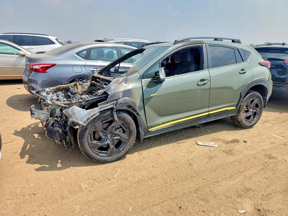 61594216 :رقم المزاد ، 4S4GUHF68S3773566 vin ، 2025 Subaru Crosstrek مزاد بيع