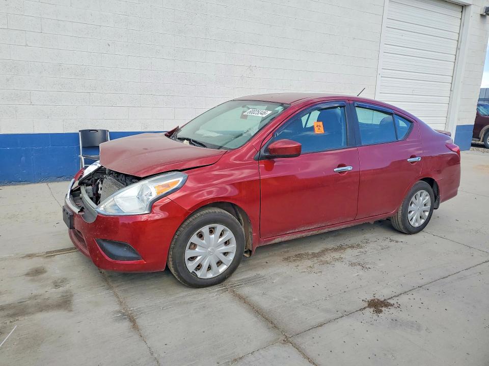 60025346 :رقم المزاد ، 3N1CN7AP8GL916167 vin ، 2016 Nissan Versa مزاد بيع