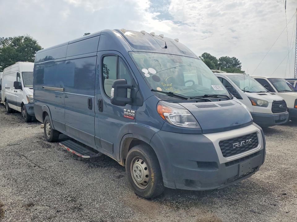 59746256 :رقم المزاد ، 3C6MRVJG0ME545006 vin ، 2021 Ram Promaster 3500 مزاد بيع