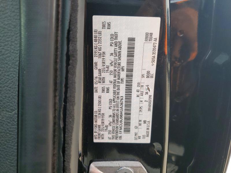 Aukcja sprzedaży 2017 Ford Escape, vin: 1FMCU9J96HUA36763, numer aukcji: 61328026