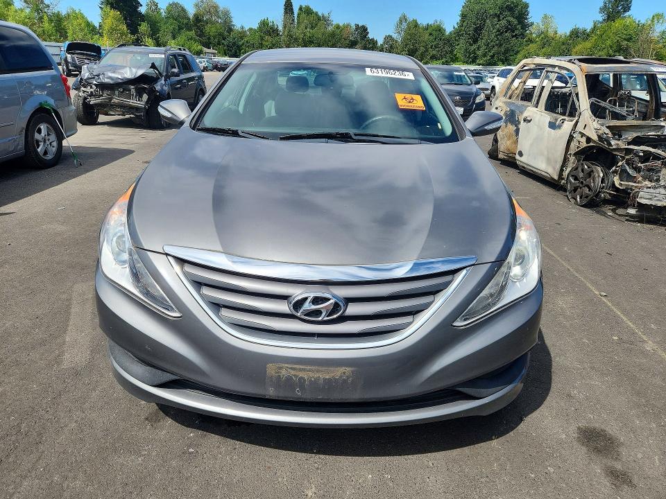 Auction sale of the 2014 Hyundai Sonata, vin: 5NPEB4AC1EH927499, lot number: 63196236