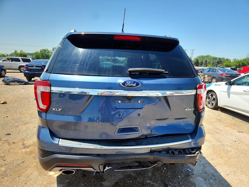 59368456 :رقم المزاد ، 1FM5K8D88JGB16873 vin ، 2018 Ford Explorer مزاد بيع