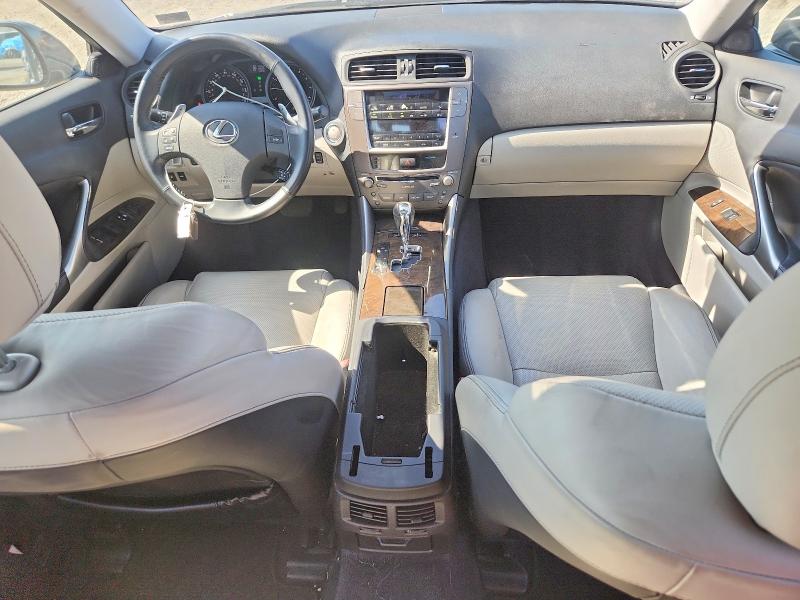 60883566 :رقم المزاد ، JTHBK262292091098 vin ، 2009 Lexus Is مزاد بيع