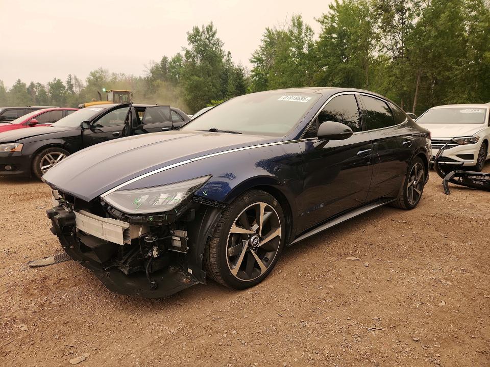 2021 Hyundai Sonata მანქანა იყიდება აუქციონზე, vin: 5NPEJ4J20MH072934, აუქციონის ნომერი: 61019686