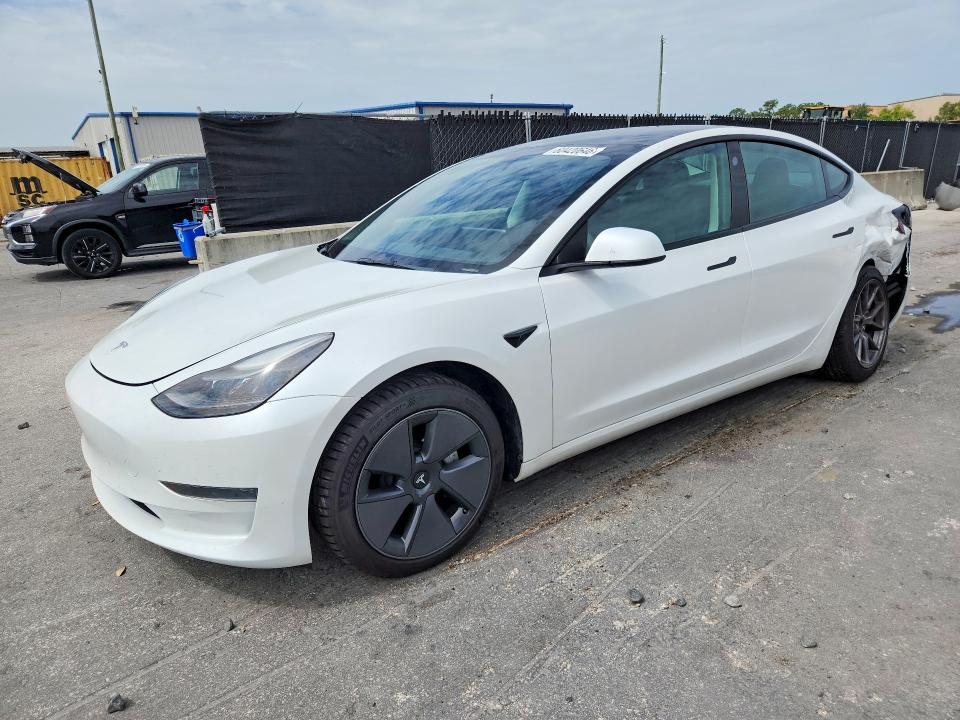 2023 Tesla Model 3 მანქანა იყიდება აუქციონზე, vin: 5YJ3E1EA1PF490367, აუქციონის ნომერი: 60420646