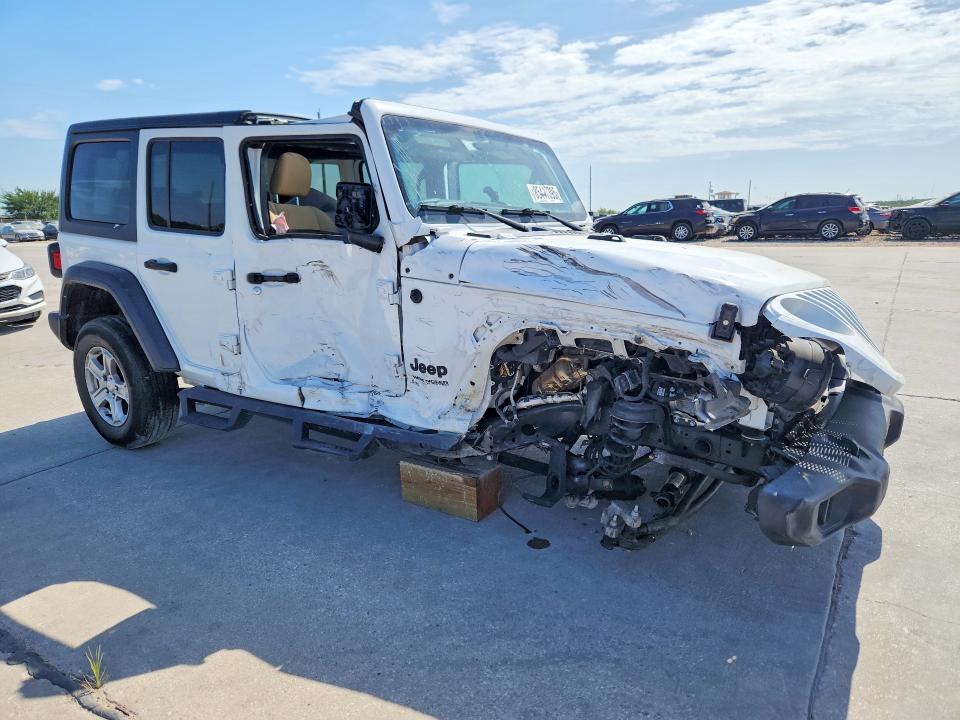 85447395 :رقم المزاد ، 1C4HJXDG3NW165206 vin ، 2022 Jeep Wrangler Unlimited مزاد بيع