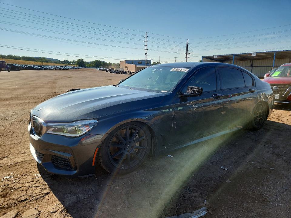 62481176 :رقم المزاد ، WBA7F0C30HGM22224 vin ، 2017 Bmw 750 مزاد بيع