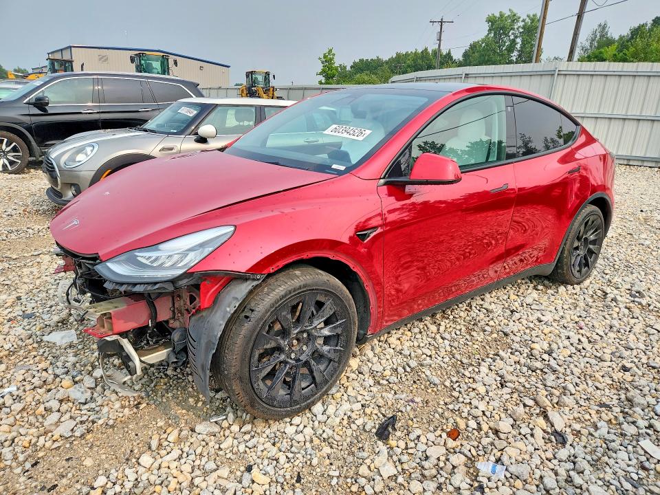 2021 Tesla Model Y მანქანა იყიდება აუქციონზე, vin: 5YJYGAEE7MF173904, აუქციონის ნომერი: 60394526