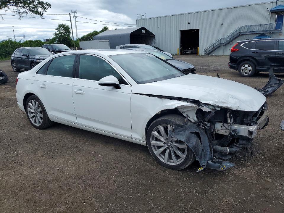 2019 Audi A4 მანქანა იყიდება აუქციონზე, vin: WAUANAF44KN010118, აუქციონის ნომერი: 61839716