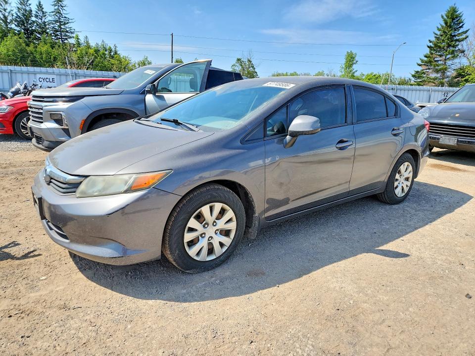 57749586 :رقم المزاد ، 2HGFB2F43CH047194 vin ، 2012 Honda Civic مزاد بيع