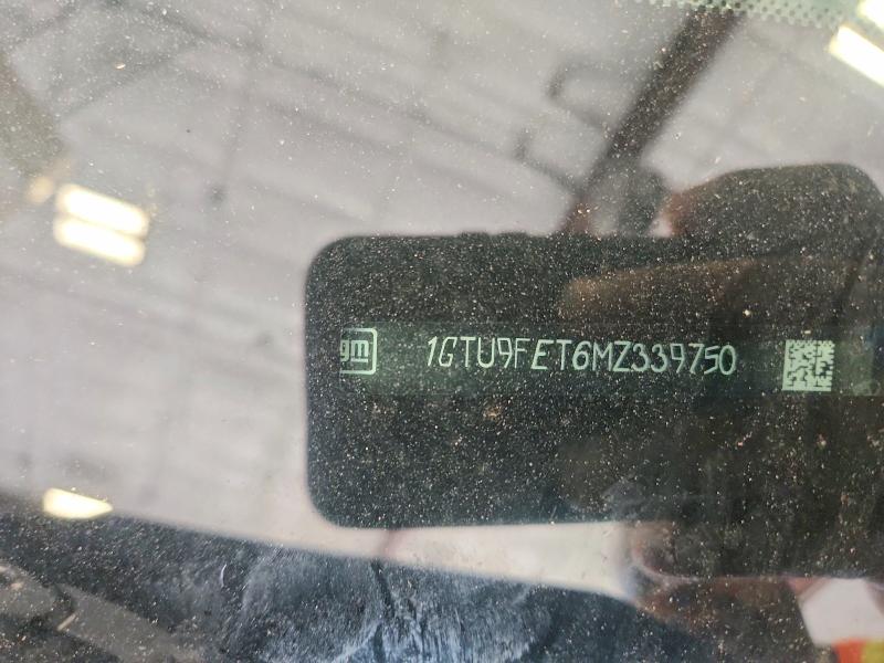 Aukcja sprzedaży 2021 Gmc Sierra, vin: 1GTU9FET6MZ339750, numer aukcji: 61104776