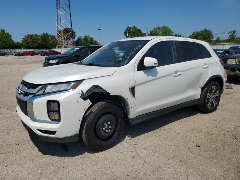2021 Mitsubishi Outlander Sport მანქანა იყიდება აუქციონზე, vin: JA4ARUAU4MU010199, აუქციონის ნომერი: 60663946