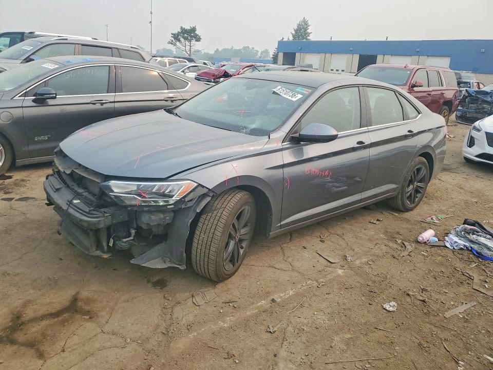 61510736 :رقم المزاد ، 3VW7M7BU5RM015497 vin ، 2024 Volkswagen Jetta مزاد بيع
