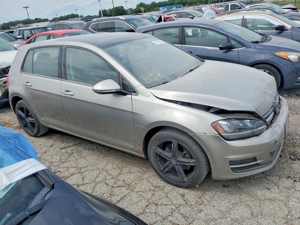 62108606 :رقم المزاد ، 3VW217AU7FM011581 vin ، 2015 Volkswagen Golf مزاد بيع