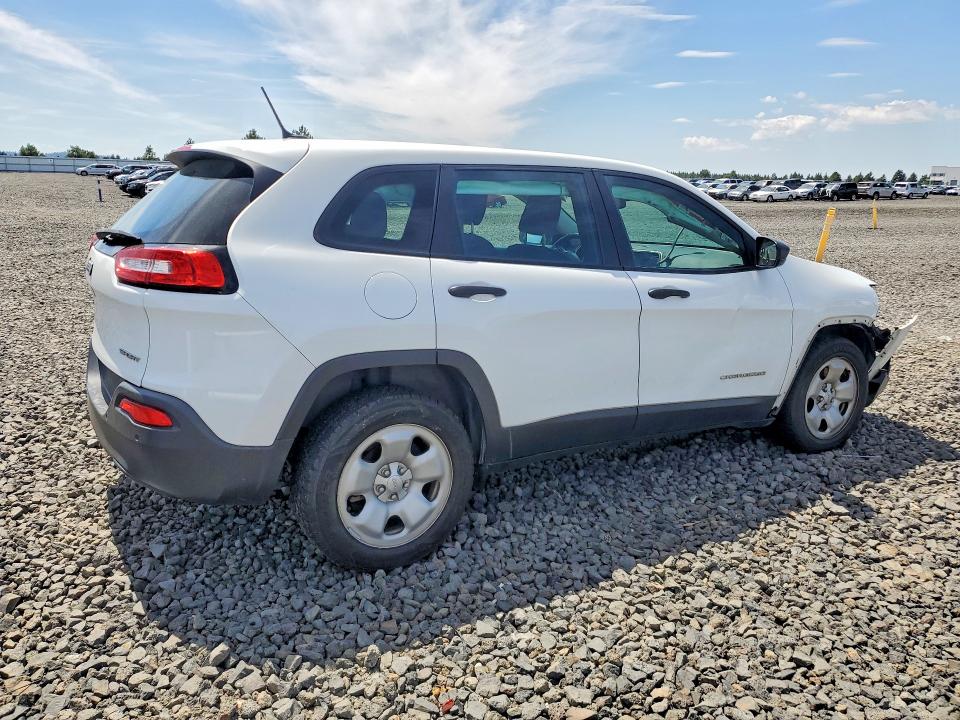 Продаж на аукціоні авто 2017 Jeep Cherokee, vin: 1C4PJLAB4HW654392, номер лоту: 59556556