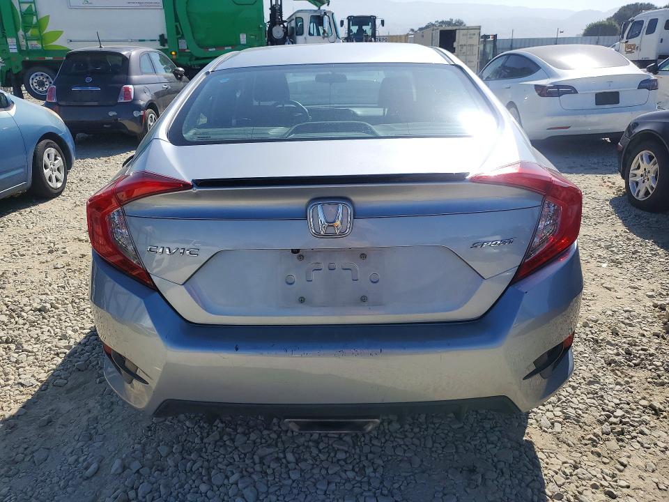 60646446 :رقم المزاد ، 2HGFC2F89LH531256 vin ، 2020 Honda Civic مزاد بيع
