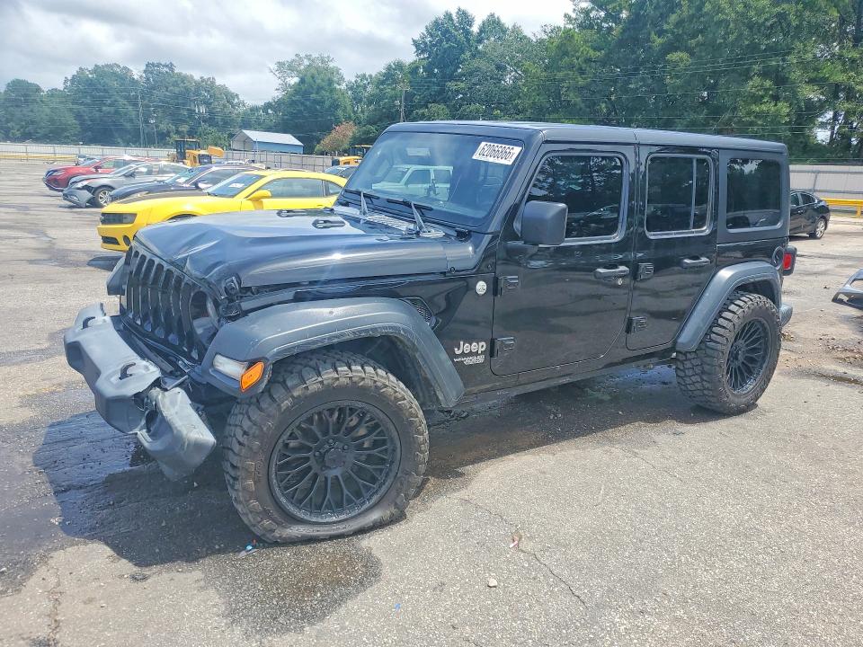 Продажа на аукционе авто 2018 Jeep Wrangler Unlimited, vin: 1C4HJXDG2JW318295, номер лота: 62066866