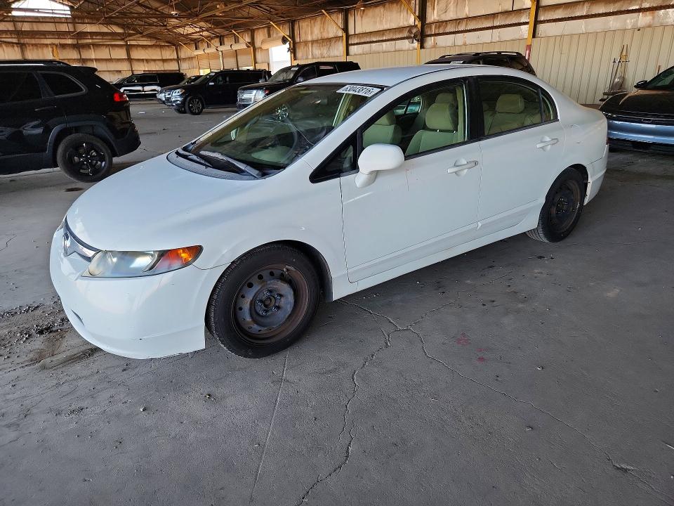 Auction sale of the 2008 Honda Civic, vin: JHMFA16538S001156, lot number: 63043816