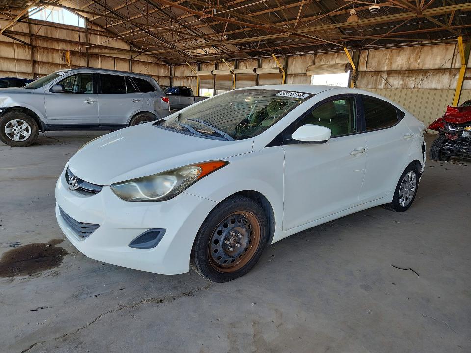 60716196 :رقم المزاد ، 5NPDH4AE5BH059787 vin ، 2011 Hyundai Elantra مزاد بيع