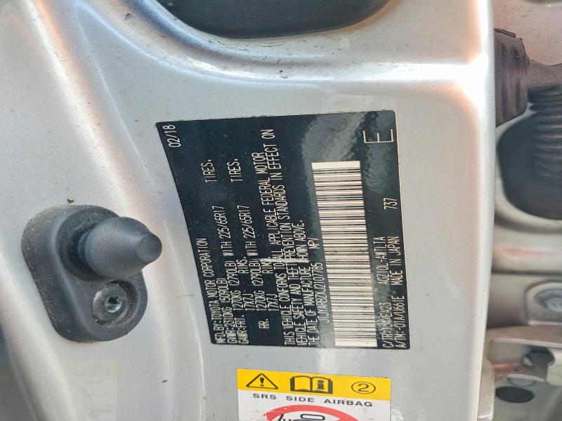 Aukcja sprzedaży 2018 Lexus Nx 300, vin: JTJYARBZXJ2107785, numer aukcji: 61583476