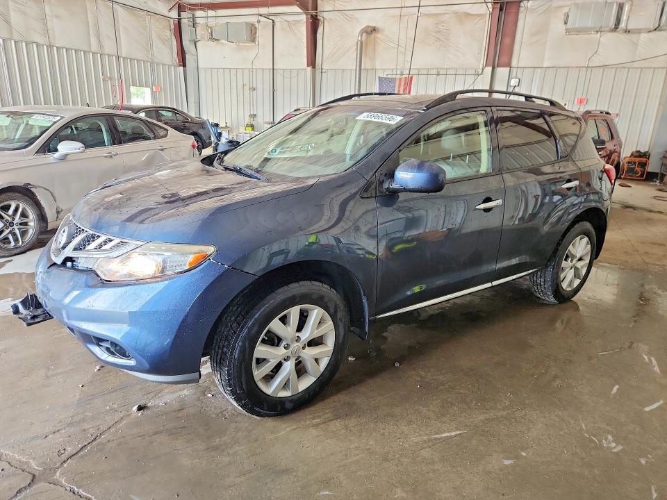 58966596 :رقم المزاد ، JN8AZ1MW0EW512283 vin ، 2014 Nissan Murano مزاد بيع