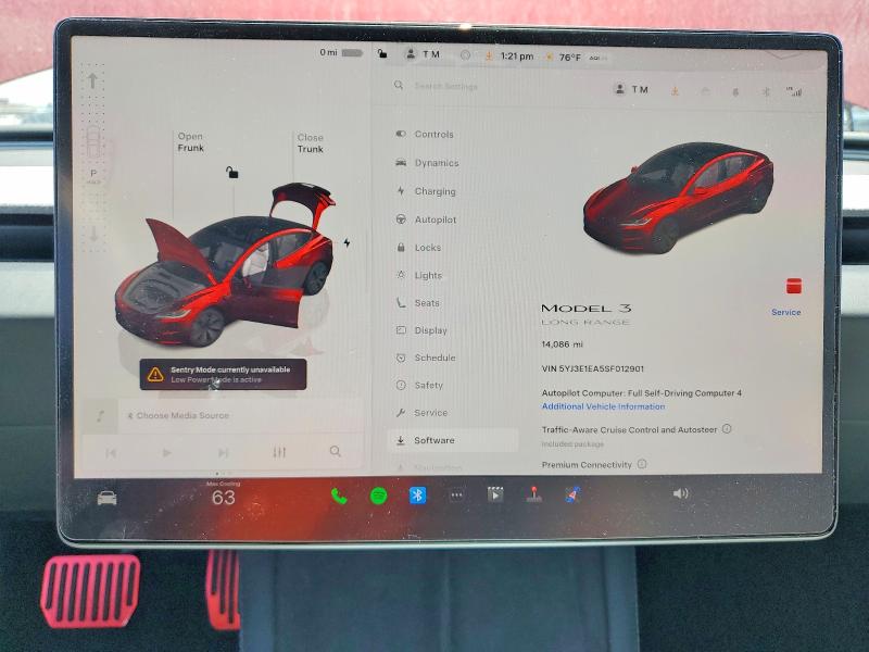 Продаж на аукціоні авто 2025 Tesla Model 3, vin: 5YJ3E1EA5SF012901, номер лоту: 59738216