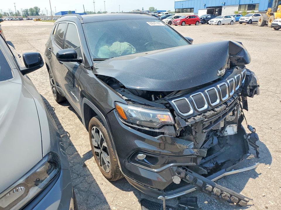 Продаж на аукціоні авто 2022 Jeep Compass, vin: 3C4NJDCB0NT226458, номер лоту: 60647406