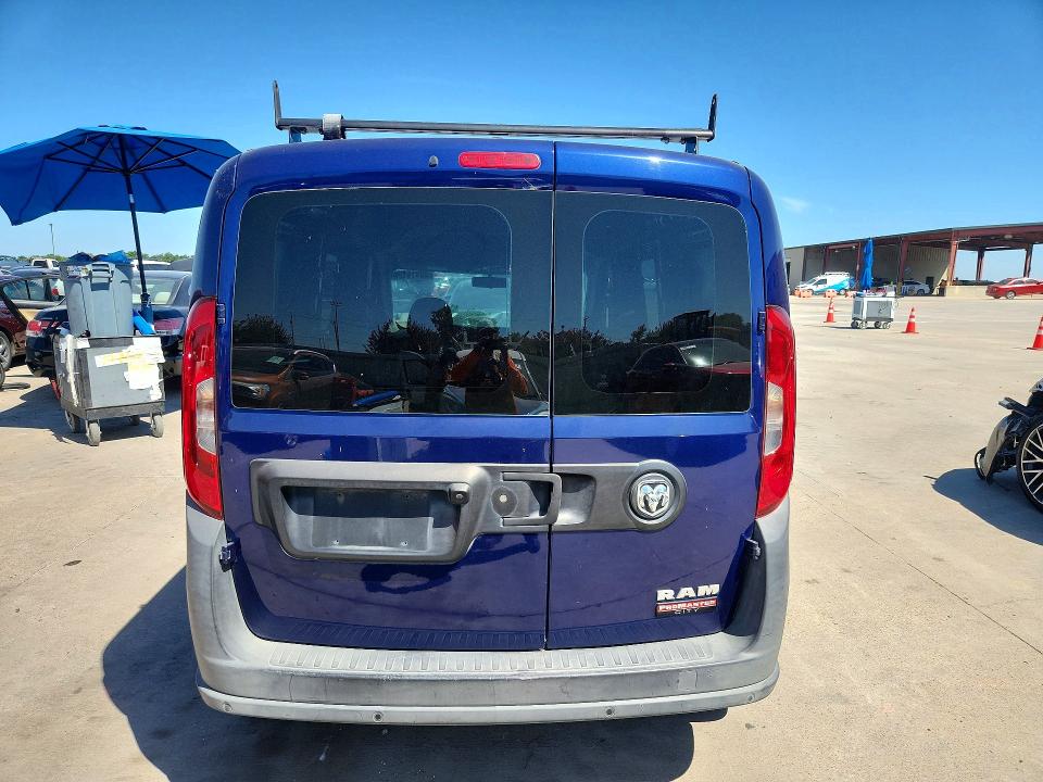 Продаж на аукціоні авто 2016 Ram Promaster City, vin: ZFBERFATXG6C82586, номер лоту: 62711126