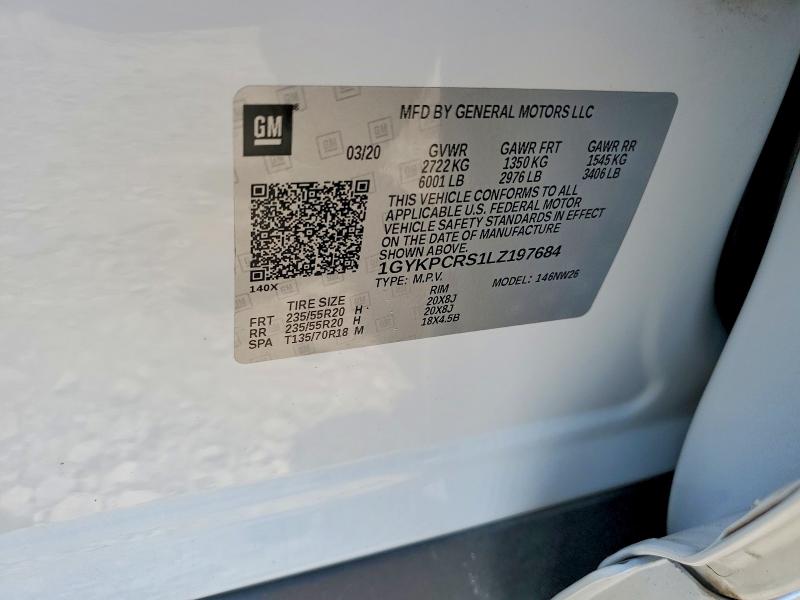 Продажа на аукционе авто 2020 Cadillac Xt6, vin: 1GYKPCRS1LZ197684, номер лота: 61764756