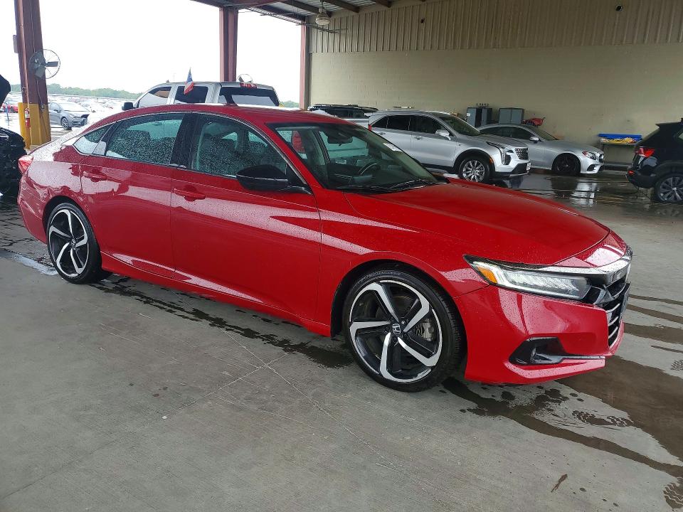 Продажа на аукционе авто 2021 Honda Accord, vin: 1HGCV1F4XMA049092, номер лота: 60802276