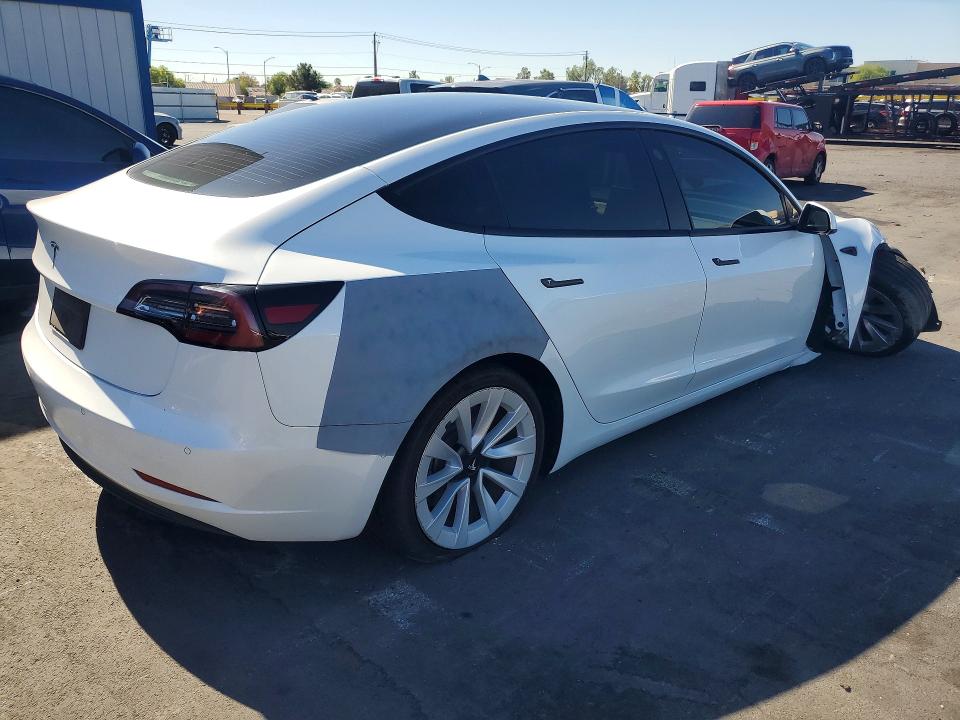 Aukcja sprzedaży 2021 Tesla Model 3, vin: 5YJ3E1EAXMF087483, numer aukcji: 59976036