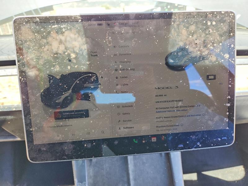 60078996 :رقم المزاد ، 5YJ3E1EAXPF693662 vin ، 2023 Tesla Model 3 مزاد بيع
