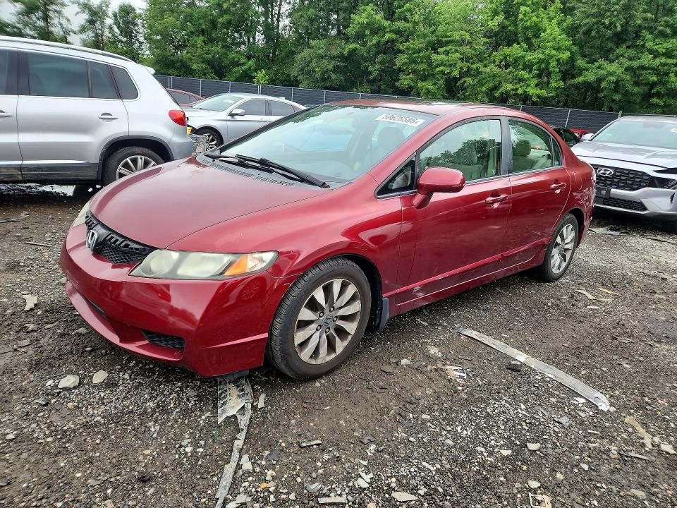 Aukcja sprzedaży 2009 Honda Civic, vin: 1HGFA16899L001168, numer aukcji: 59626586