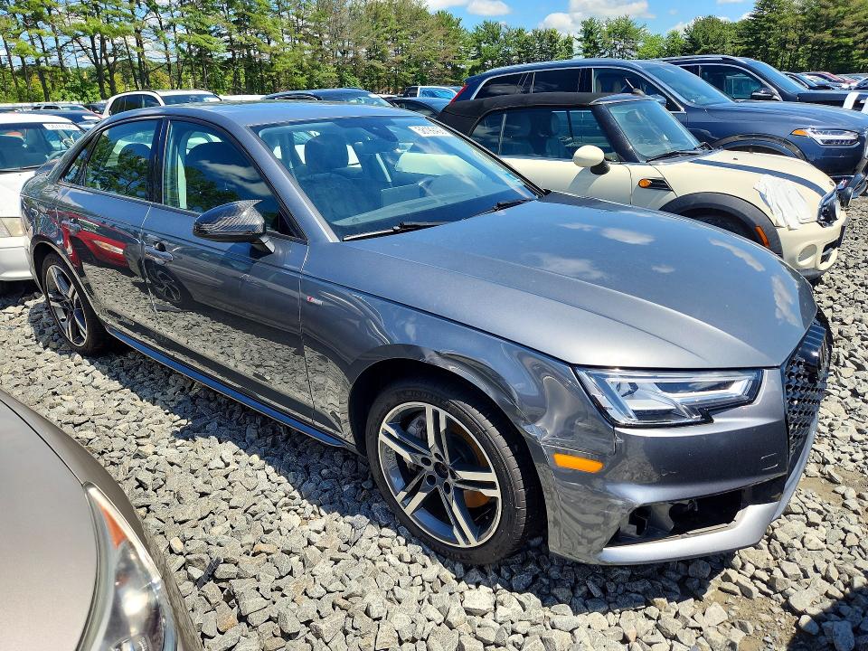 2018 Audi A4 მანქანა იყიდება აუქციონზე, vin: WAUENAF47JA209557, აუქციონის ნომერი: 58199406