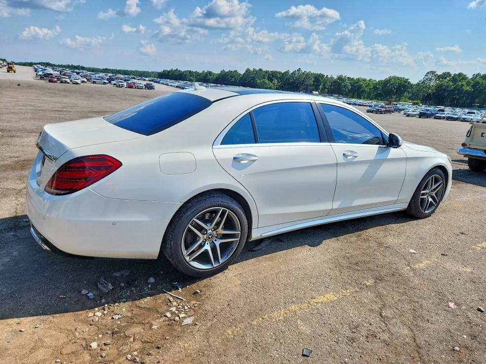 2018 Mercedes-benz S მანქანა იყიდება აუქციონზე, vin: WDDUG6GB3JA376037, აუქციონის ნომერი: 59286646