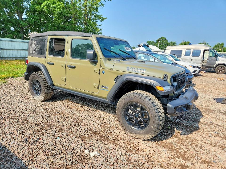 Продажа на аукционе авто 2025 Jeep Wrangler, vin: 1C4RJXN66SW536736, номер лота: 59648896
