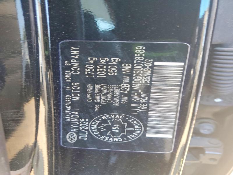 2025 Hyundai Elantra მანქანა იყიდება აუქციონზე, vin: KMHLM4DG0SU078589, აუქციონის ნომერი: 61525046