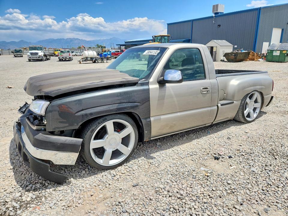 59544196 :رقم المزاد ، 1GCEC14T31Z101568 vin ، 2001 Chevrolet Silverado مزاد بيع