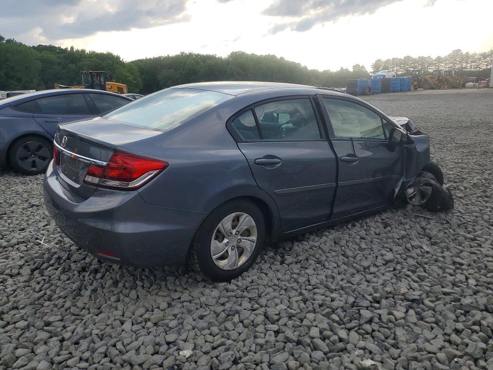 2013 Honda Civic მანქანა იყიდება აუქციონზე, vin: 19XFB2F57DE207663, აუქციონის ნომერი: 62103606