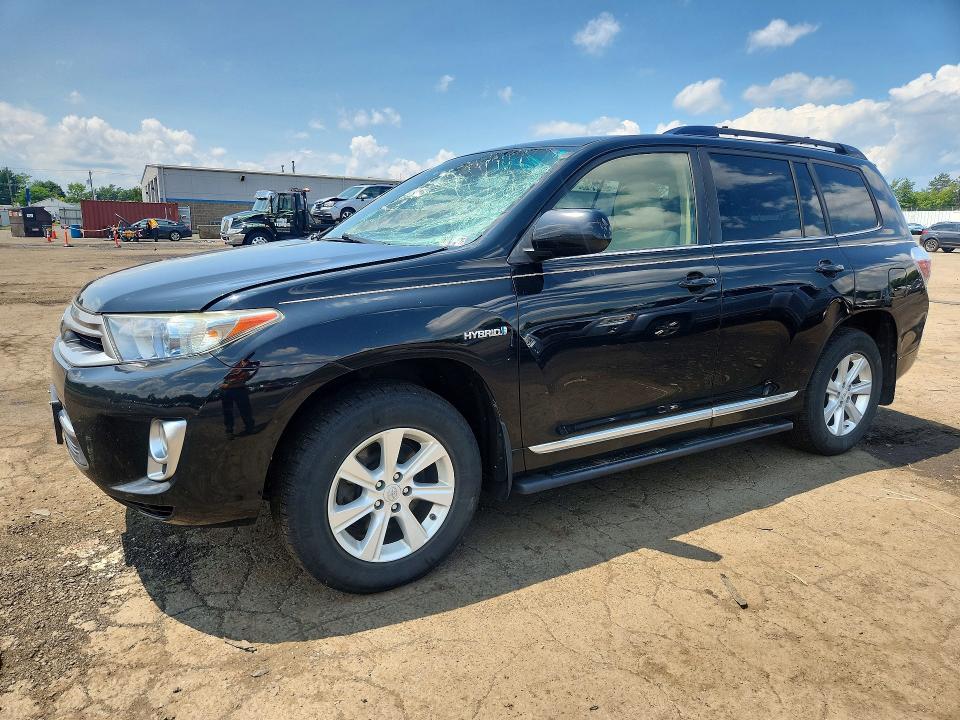 2012 Toyota Highlander მანქანა იყიდება აუქციონზე, vin: JTEBC3EH1C2009911, აუქციონის ნომერი: 61633686