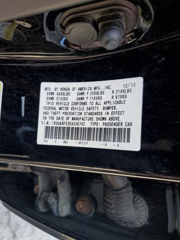 62155276 :رقم المزاد ، 19UUA8F52EA006742 vin ، 2014 Acura Tl مزاد بيع