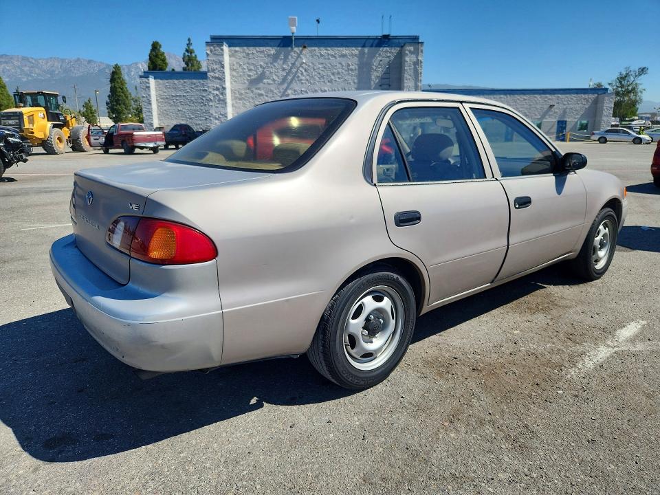 1999 Toyota Corolla მანქანა იყიდება აუქციონზე, vin: 1NXBR12E1XZ140053, აუქციონის ნომერი: 59915346