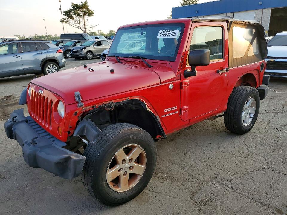 61603076 :رقم المزاد ، 1C4AJWAG5CL106849 vin ، 2012 Jeep Wrangler مزاد بيع